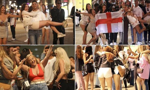 Revellers hit bars in Leeds on the hottest weekend of the year