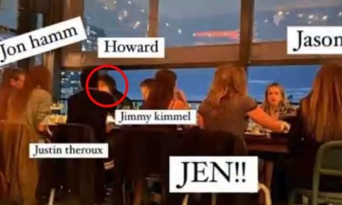 Germaphobe Howard Stern leaves his 'apocalypse bunker' for FIRST time in two years for A-list dinner with Jennifer Aniston, Jimmy Kimmel and Jon Hamm - and admits he's 'been afraid of catching COVID'