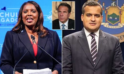 New York AG Letitia James' chief-of-staff resigns amid claims he sexually harassed two women - a year after his boss famously brought down state's 'sex pest' ex-Governor Andrew Cuomo