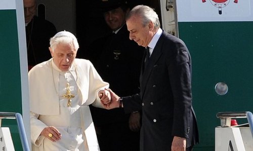 Pope Benedict resigned after being plagued by insomnia throughout his eight-year papacy, letter reveals: Bathroom fall that left bloody injury was final straw