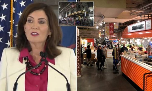 'They came to work, so let's put them to work': New York Gov. Kathy Hochul claims the key to solving Big Apple's migrant crisis is giving asylum seekers jobs (a day after ranting the southern border is 'too open')
