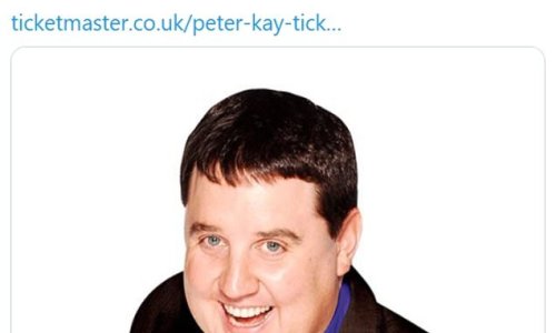 Peter Kay announces return to stage for the first time in three years