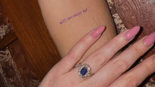 EDEN CONFIDENTIAL: £320million 'Princess of Soho' India Rose James is engaged to her musician boyfriend after tattooed wedding proposal