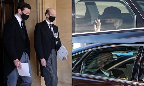 Queen's first cousins arrive to mourn the loss of Prince Philip