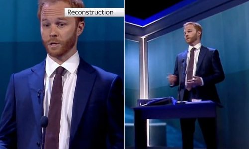 Couldn't find a Spare? Viewers are left baffled as Sky recreates Prince Harry's hacking court appearance with an actor playing the Duke