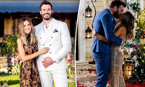 Irena Srbinovska celebrates her first kiss with Locky Gilbert