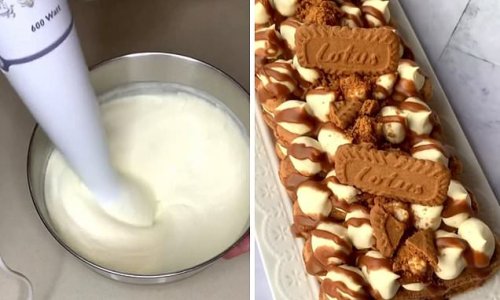 Home baker shares incredible twist on a classic tiramisu with BISCOFF