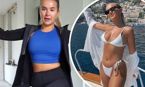 'My emotions have been everywhere right now': Molly-Mae Hague admits she's not happy with her body after putting on half a stone