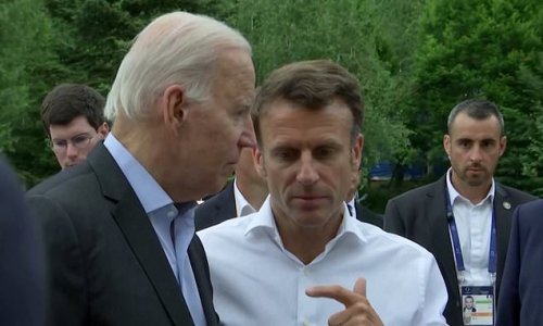 Macron is overheard warning Biden that UAE and Saudi Arabia cannot pump more oil as EU scrambles to replace millions of barrels from Russia that it vowed to ban by 2023