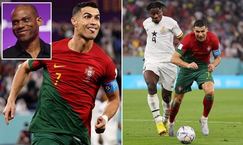 Cristiano Ronaldo is hailed as a 'total genius' by FIFA for the way he won Portugal's penalty in thrilling Ghana win - as Sunday Oliseh claims 'strikers are getting smarter' around contact in the box