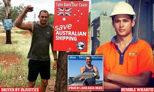 EXCLUSIVE: From humble wharfie to kingpin of the Voice campaign - Aboriginal leader slams 'obscene' opposition to the referendum and explains why a no vote would push Australia to Trumpism