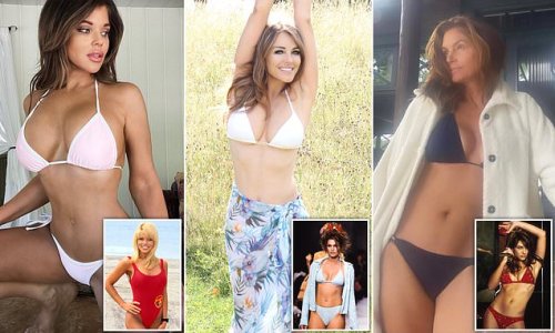 Fit at 50 - and beyond! Age-defying secrets of stars like Cindy Crawford, 56, Elizabeth Hurley, 57, and J.Lo, 53, who are wowing fans with youthful summer swimwear snaps - as Tiffani Thiessen, 48, becomes latest celebrity to flaunt her ageless figure