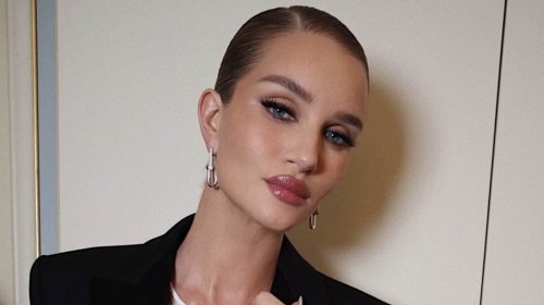Braless Rosie Huntington-Whiteley puts on a VERY racy display in a sheer lace jumpsuit as she poses up a storm for sizzling Instagram snaps