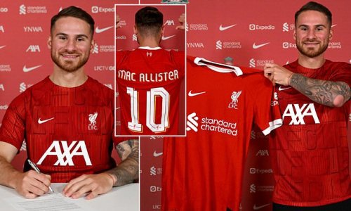 BREAKING NEWS: Liverpool confirm the signing of Alexis Mac Allister on cut-price £35m deal, with Brighton midfielder handed the No 10 shirt, and now turn to target Matheus Nunes and Khephren Thuram