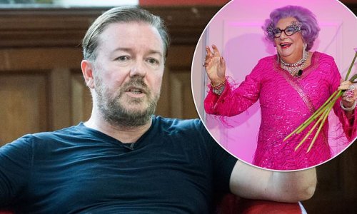 Ricky Gervais claims he 'can't name a funny woman'