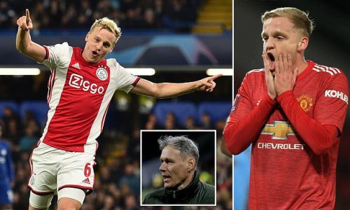 Van de Beek's 'big boy' attitude is criticised by Van Basten