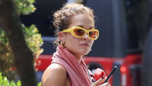 Rita Ora shows off her incredible figure in skimpy activewear as she goes makeup free after Pilates in Sydney