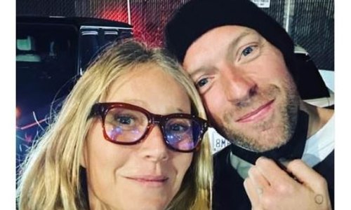 We Love You Gwyneth Paltrow 50 Shares Very Rare Selfie With Ex Husband Chris Martin As She 