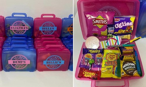 Mum shares her 'genius' personalised lolly bag hack you'll want to try for your next child's birthday: 'Party time means a visit to Kmart'