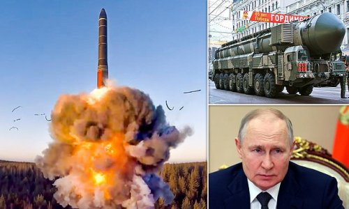 'Delusional' Putin could launch a vindictive nuclear strike 'to cause misery and destruction in recognition of Russian failure to conquer Ukraine', expert warns