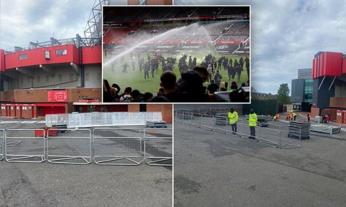 Man United build barriers around Old Trafford as more protests planned