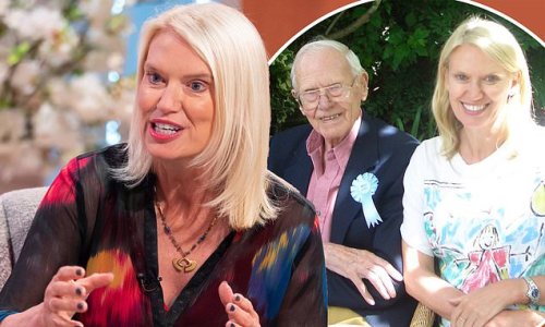 'I looked around the ward and held up a pillow': Anneka Rice, 63, reveals she nearly killed her father 'out of love' after seeing him battle Alzheimer's for a decade
