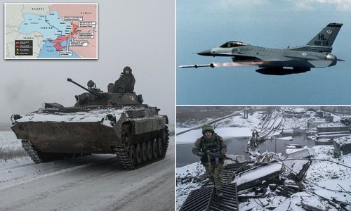 Russia claims major advances in Ukraine as it eyes its biggest territorial prize since the summer, with the West split over warplanes: UK and US rule out supplying jets
