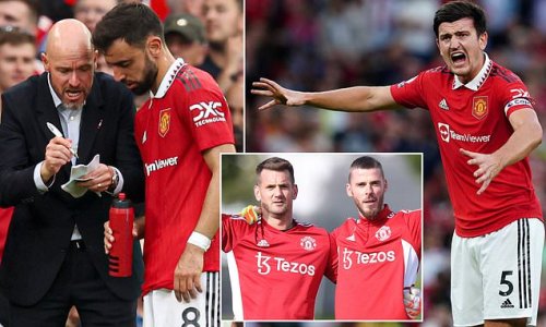 REVEALED: Man United's resurgence under Erik ten Hag is thanks to his four-man leadership group of Bruno Fernandes, Harry Maguire, David de Gea and Tom Heaton - with a 'no d**kheads' rule in the transfer market
