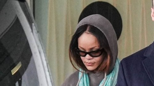 Downcast Rihanna arrives in Milan after being mocked for $6.3m gig