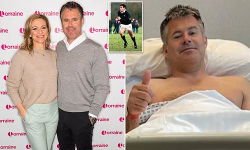 Kenny Logan tells how he burst into tears and sobbed in wife Gabby's arms when check-up 'saved his life' with surprise prostate cancer diagnosis