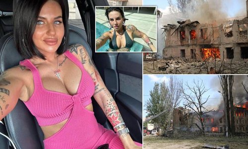 Ukrainian influencer is criticised for revealing location of field hospital just hours before it was hit by a lethal Russian strike
