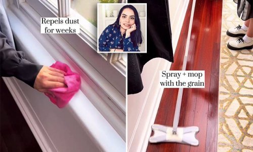 How to have a dust free home: Mum's 'magic solution' rids and repels build up and leaves surfaces sparkling clean