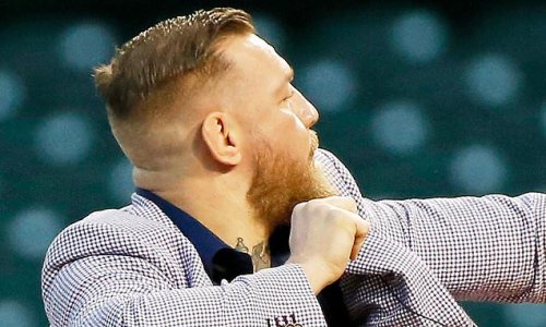 Conor McGregor is mocked for 'TERRIBLE' first pitch at Chicago Cubs