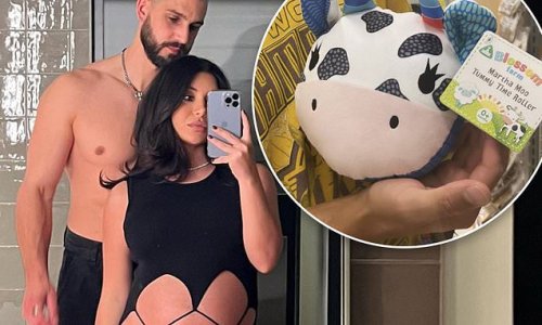 Why pregnant MAFS star Martha Kalifatidis was 'triggered' by a children's toy while out baby shopping with her fiancé Michael Brunelli