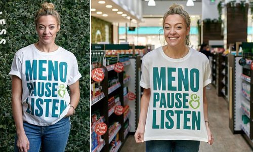 'Women are dealing with pain quietly': TV presenter Cherry Healey, 41, on being perimenopausal and her fight to stop the menopause being a 'taboo subject'