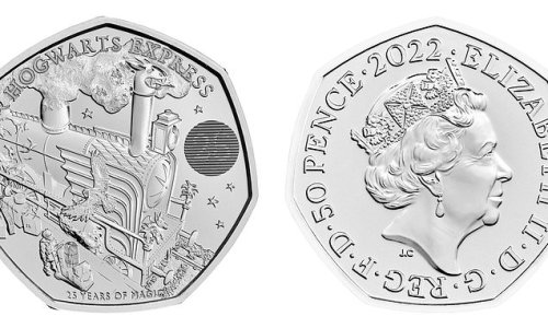 Harry Potter and the very special royal coin set: Collectable 50p pieces will be last to feature Queen Elizabeth II