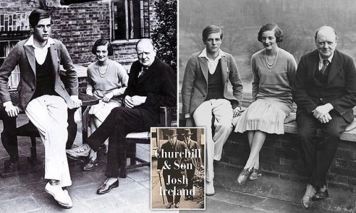 Churchill so doted on his son Randolph that he turned into a brat