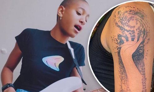 Willow Smith adds to her ink collection with a HUGE new tattoo on upper arm  | Flipboard