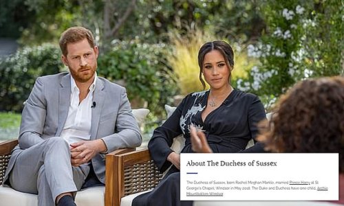 Meghan Makle's bio on Royal Family's website has a mistake in it