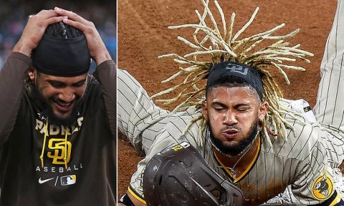 Fernando Tatis Jr.'s father blames his use of steroids on a bad HAIRCUT which left him with a 'fungus' that needed treating with a spray... in the San Diego Padres star's latest excuse after claims of ringworm medication