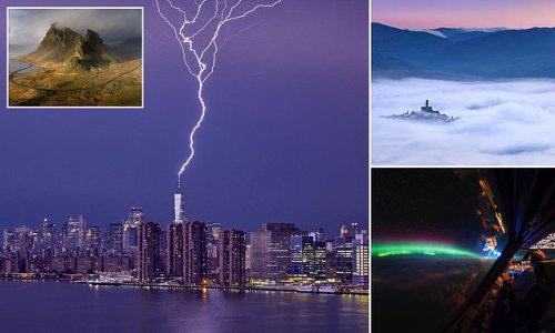 The amazing winners of the inaugural New York Photography Awards, from a lightning bolt striking One World Trade Center to a spectacular view from a Boeing 747 cockpit