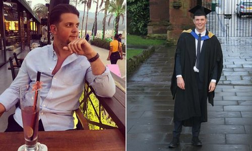 Graduate, 26, who died two weeks after he received the AstraZeneca Covid jab, had been given out-of-date information about the blood clot risk by a GP, inquest hears