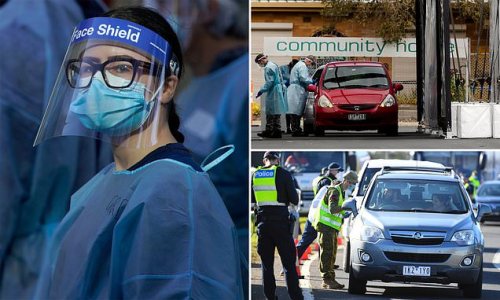 Victorian man in his THIRTIES fights for life in hospital after being struck down with COVID-19 - one of the youngest ICU cases in Australia - as the number of coronavirus infections hits 10,000