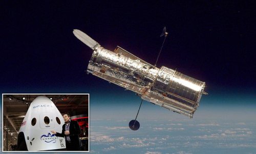 Elon Musk could step in to save Hubble! SpaceX offers to help raise the altitude of NASA's space telescope to stop it falling out of orbit - and further extend the lifetime of the 32-year-old instrument
