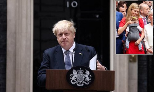 'I am sad to be giving up the best job in the world': UK PM Boris Johnson admits no one is 'indispensable' as he bids farewell to Downing Street - but vows to stay in office until OCTOBER