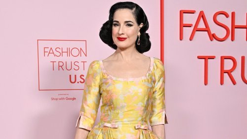 Dita Von Teese looks much younger than her 51 years