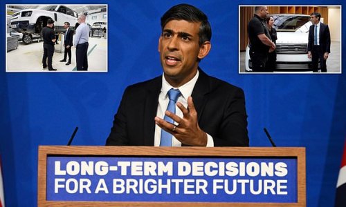 'The flak won't stop me doing what's right': Rishi Sunak takes on eco-zealots in a bold move that could transform Tory fortunes and save families up to £15,000 as he hits the brakes on the race to Net Zero