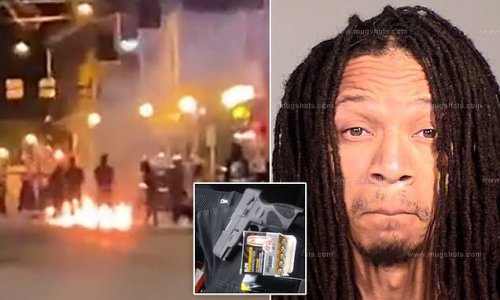 Cops tear gas protesters who lit FIRES in Minneapolis