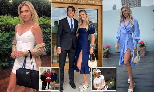Golden girl of British tennis! How coach's daughter Katie Boulter, 25, has gone from career-threatening injury to dazzling at Wimbledon - and has found love with fellow player Alex de Minaur