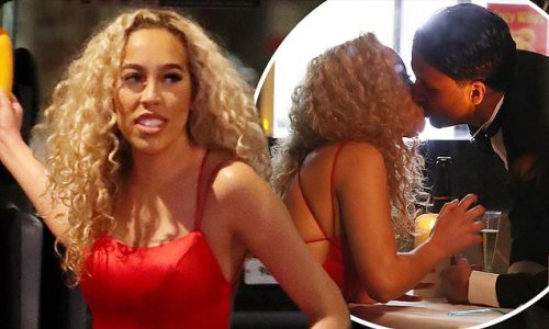 Liam 'Gatsby' Blackwell share an intimate moment with Dani Imbert